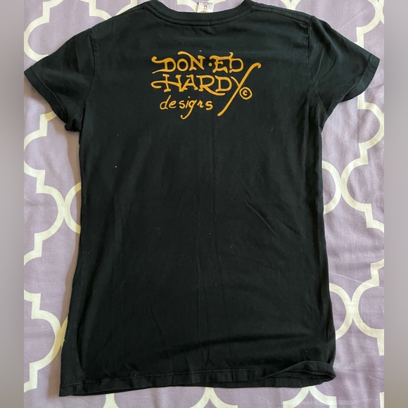 Ed Hardy Women’s Shirt Size Medium - Picture 2 of 2